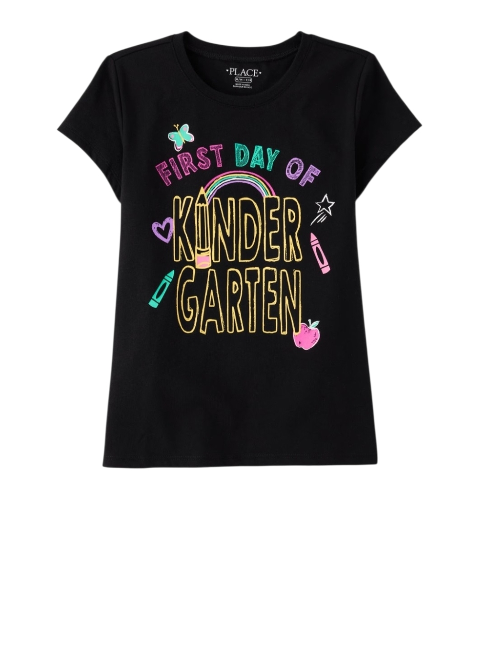 Children's Place 'First Day of Kindergarten' Graphic Tee
